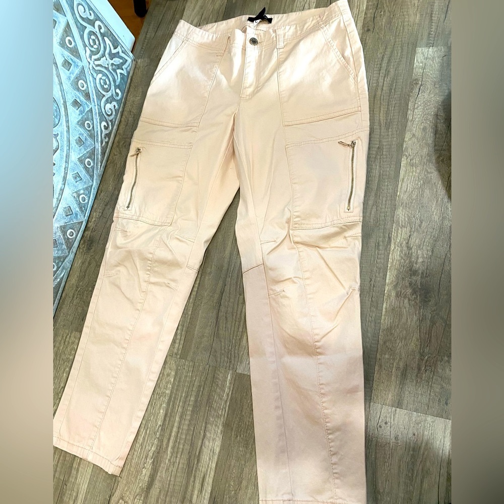White House Black Market Dressy Cargo Pants Size 8